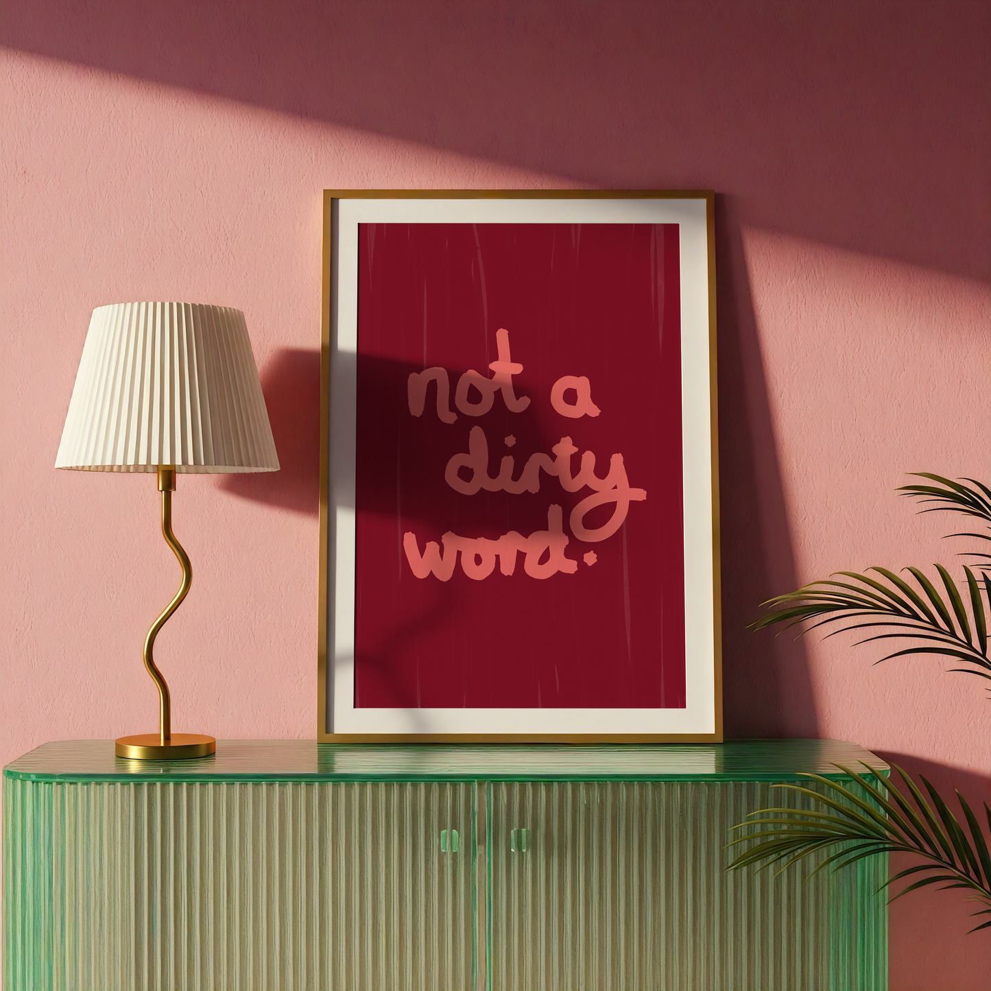 Not A Dirty Word (Red)